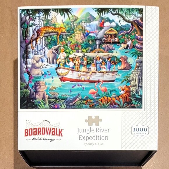 Boardwalk JUNGLE RIVER EXPEDITION Puzzle 1000 pieces - Picture 3 of 9